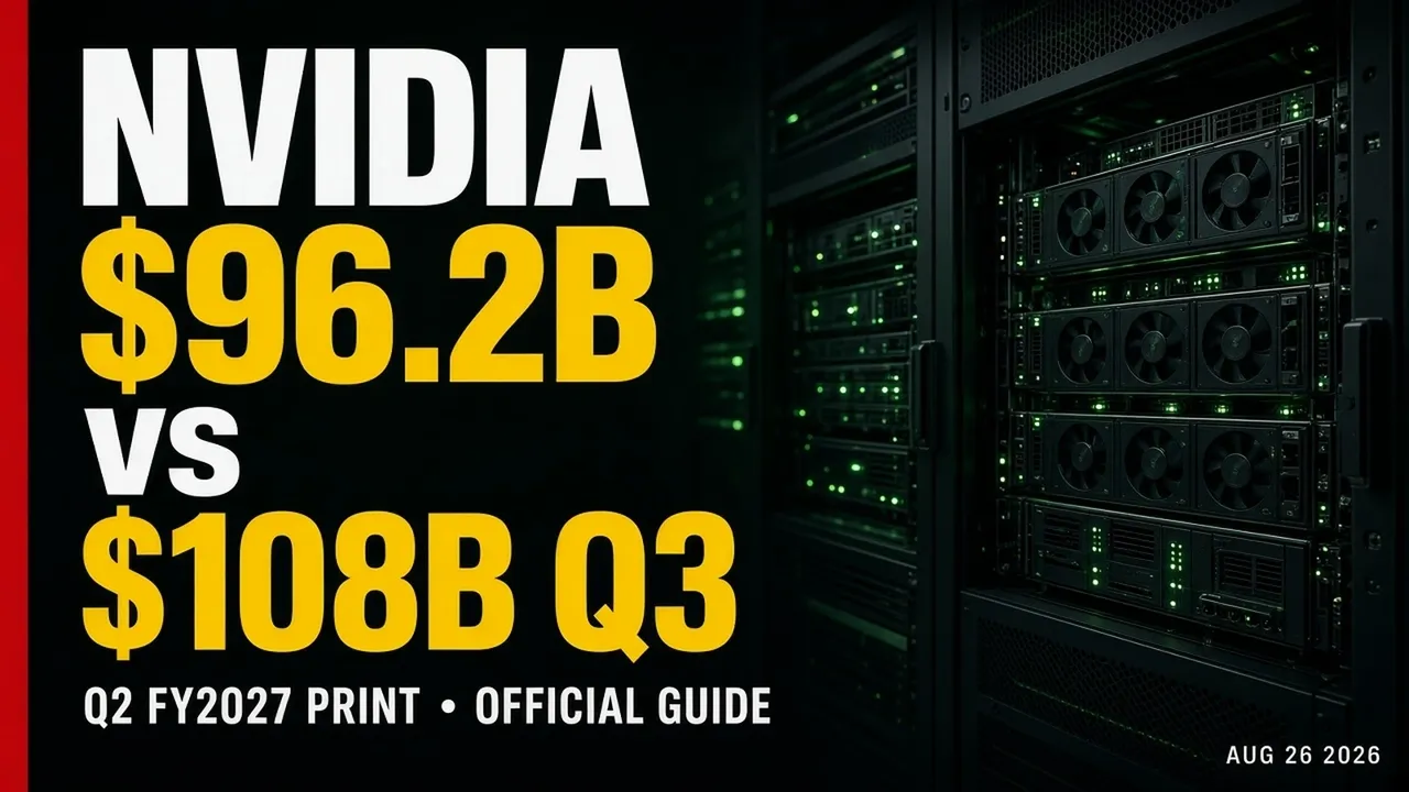 NVIDIA revenue comparison: $96.2B vs $108B.