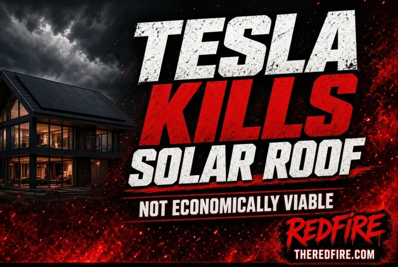 Tesla solar roof not economically viable graphic.